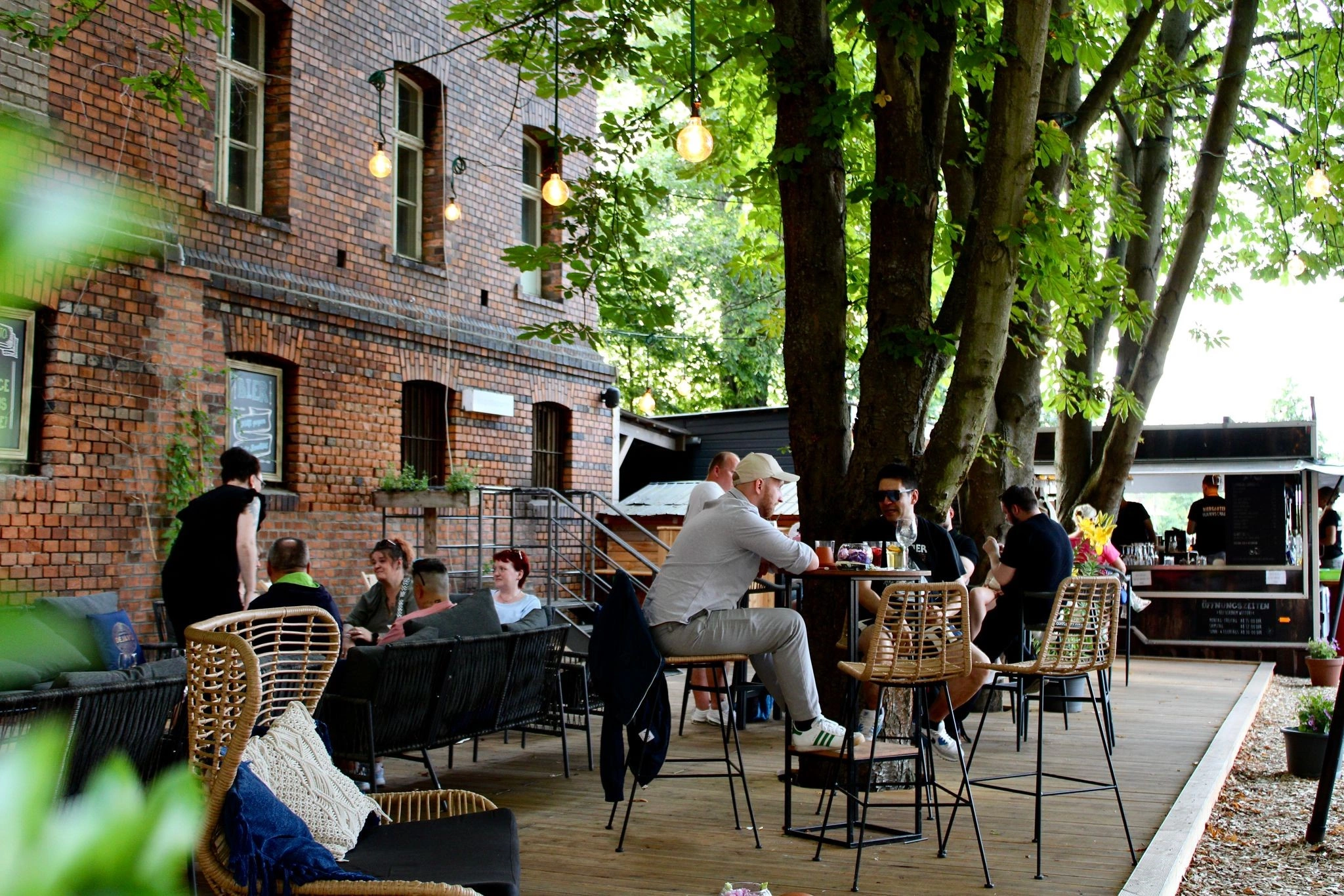 Eventterrasse in der freiheit fünfzehn