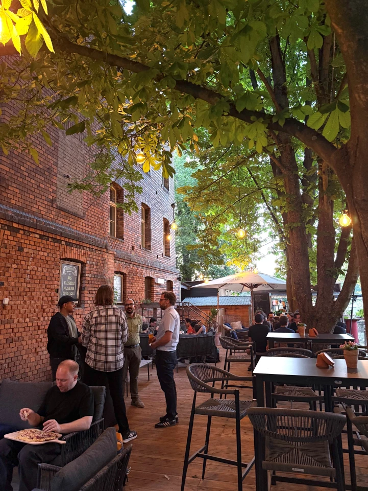 Terrasse für events, firmenfeiern, sommerfeste etc.